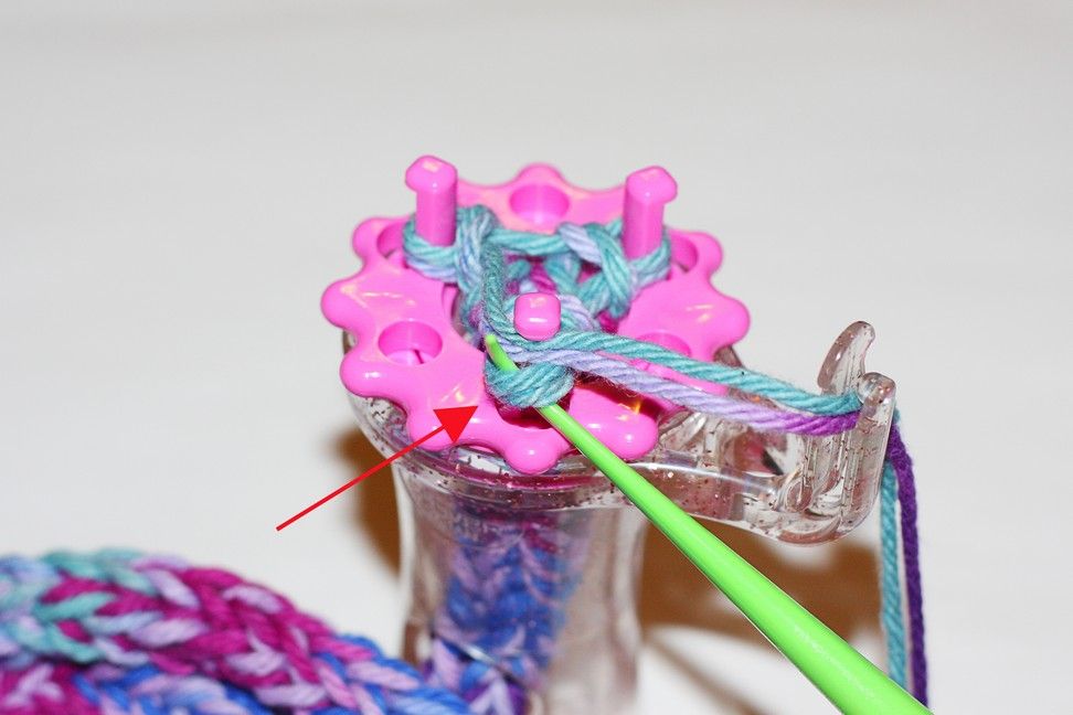treasures for tots How to Use the Clover Wonder Knitter